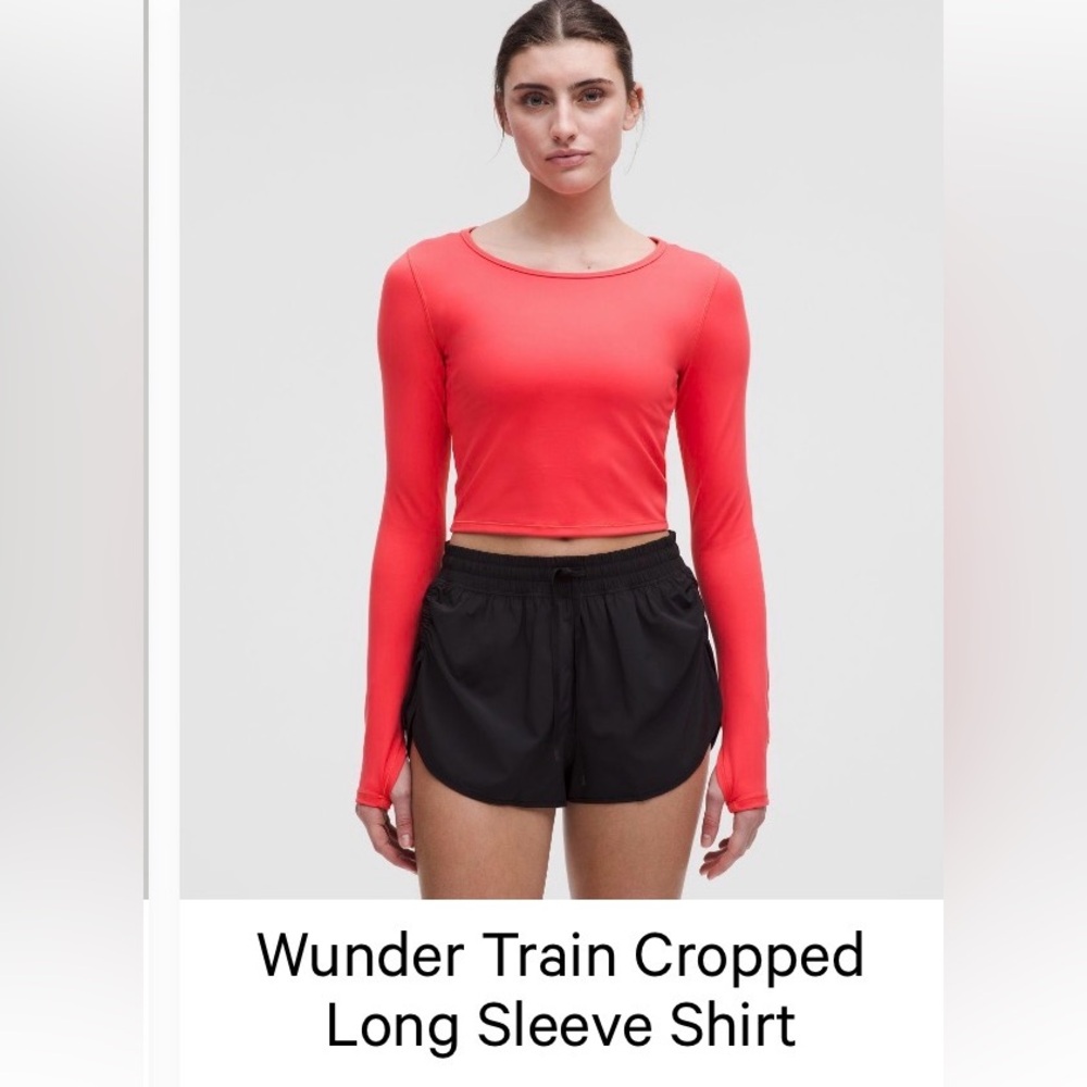 Lululemon wunder train Crop Top - Women